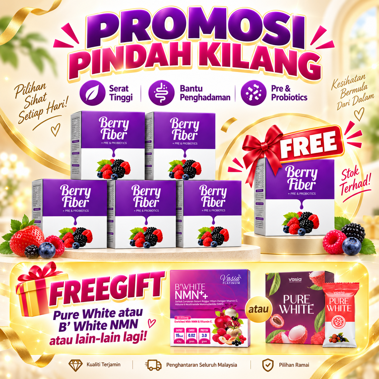 Promosi pindah kilang